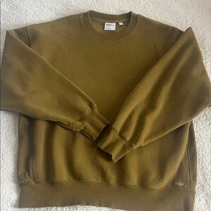 TNA Olive Green Crewneck Sweatshirt